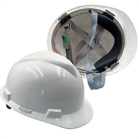 Capacete MSA V-Gard Push-Key com Jugular Classe B | CA 498