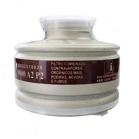 Filtro Químico Air safety 9000 A2 Para Vapor ôrganico