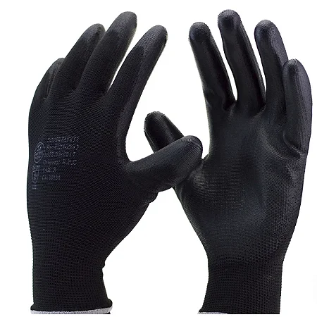 Luva Tátil Super Safety com Banho PU 12 Pares | CA 32034