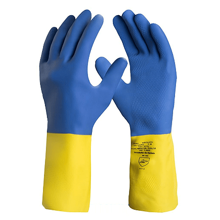 Luva Neolátex Danny DA224D Látex e Neoprene 12 Pares | CA 5774