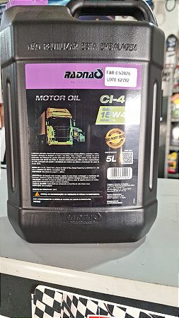 Óleo Motor Diesel 15W40 CI4 5L Mineral - RADNAQ