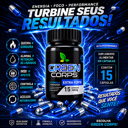 Inibidor de apetite Extra forte Green corps
