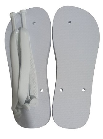 Chinelo Sublimaçao solado branco 35/36