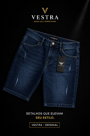 Bermuda Jeans Empório Armani Masculina