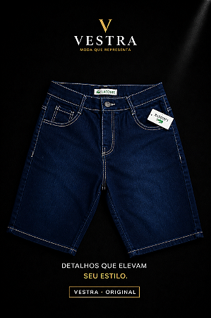 Bermuda Jeans Lacoste Masculina