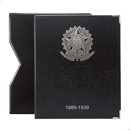 Álbum Moedas de Luxo Nº 1 República Réis 1889 - 1939
