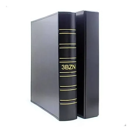 Álbum Fichário De Luxo Pequeno 3bzn 27x24cm Preto