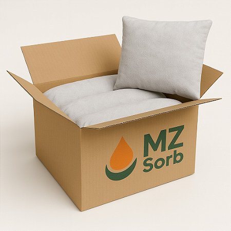 Travesseiros Absorvente De Liquidos em Geral Cinza 23x23x5cm