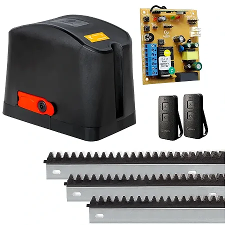 Kit Motor de Portão DZ Casa Speed Garen Kit Automatizador Deslizante 7 segundos