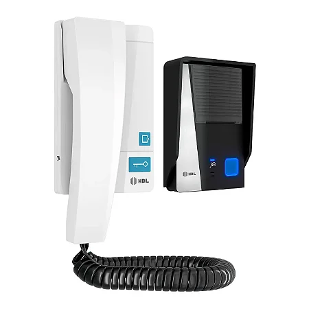 Kit Porteiro Eletrônico HDL Áudio Advance Branco