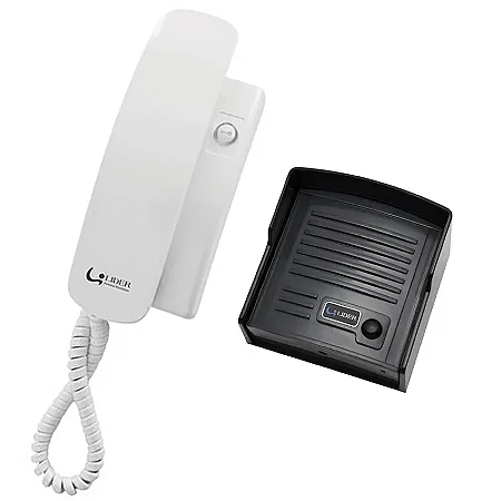 Kit Porteiro Eletrônico Residencial Interfone LR 520 Baby Lider