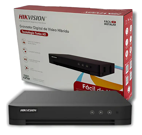 Dvr Gravador Dig. Hikvision Hib. 8 C Ds-7208hqhi-m1/t
