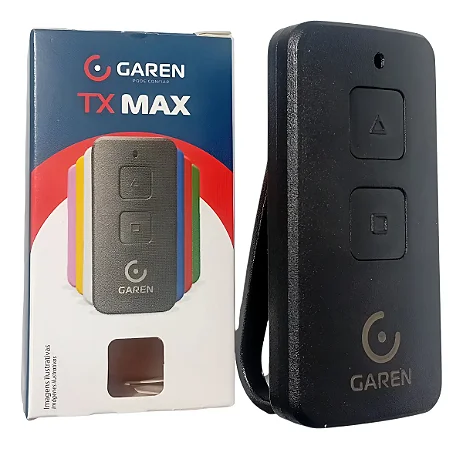 Controle Remoto Garen Tx Max 433 Mhz Para Portão