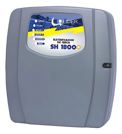 Central Cerca Elétrica E Alarme Sh1800w Wifi Líder App Smart