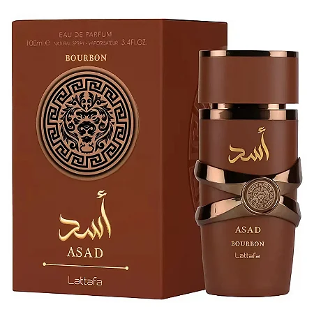 Perfume Lattafa Asad Bourbon Eau de Parfum Unissex 100ml