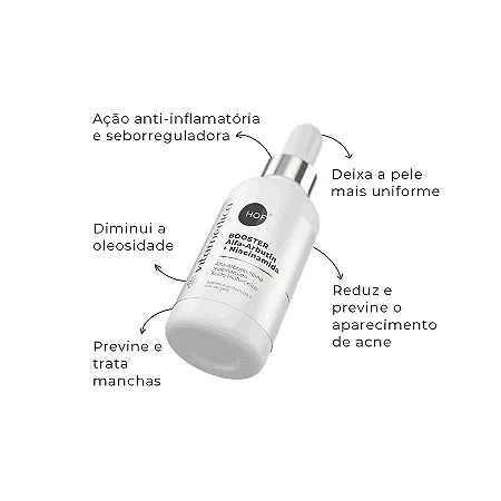 Booster Facial Clareador Antiacne Alfa-Arbutin + Niacinamida