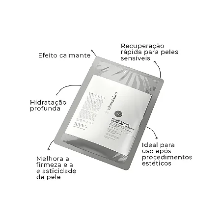 Máscara Miracle Mask Sterile Bio Colágeno – Regeneração Pós-Procedimentos – 2 un