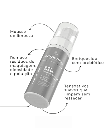 Soft Repair - Mousse de limpeza 150ml
