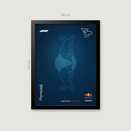 Quadro Red Bul 30x40cm