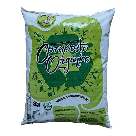 Terra Orgânica 100% Natural Minhocaria 2kg