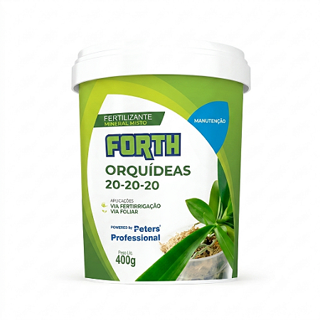 Fertilizante Forth NPK 20 20 20 - 400 g.