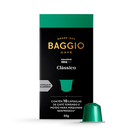 Baggio Clássico - 10 Cápsulas p/ Nespresso