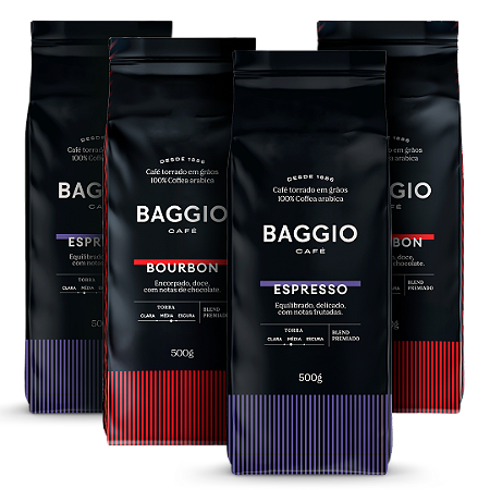 Kit Escritório Baggio Café 2kg Grãos