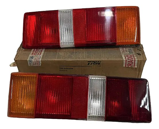 Par Lanterna Escort Original Trw ( Polimatic ) 87 / 92 Tric. Ambos Lados Tricolor