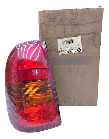 Lanterna Traseira Saveiro Tsi G2 G3 Fumê Orig Arteb Neblina Esquerdo/motorista Bicolor