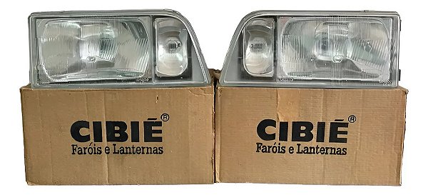 Par Farol Gm D20 93 Cibié Original Bi Iodo 600091-2 600092-2 Ambos Lados