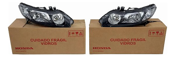 Par Farol Honda Civic 2007 2008 2009 2010 2011 Original Ambos Lados