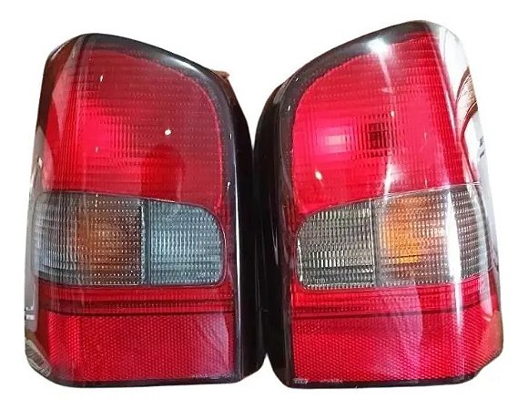 Par Lanterna Original Fumê Parati Gti 16v Gls Cl Cli Gl Gli  Esquerdo Fumê