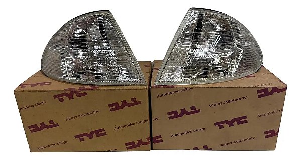 Par Seta Pisca Bmw Serie 3 98 A 01 Tyc Acrílico Com Soquete Cristal