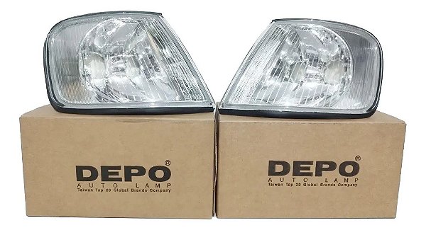 Par Pisca Seta Dianteira Audi A3 1996 1997 1998 99 2000 Depo