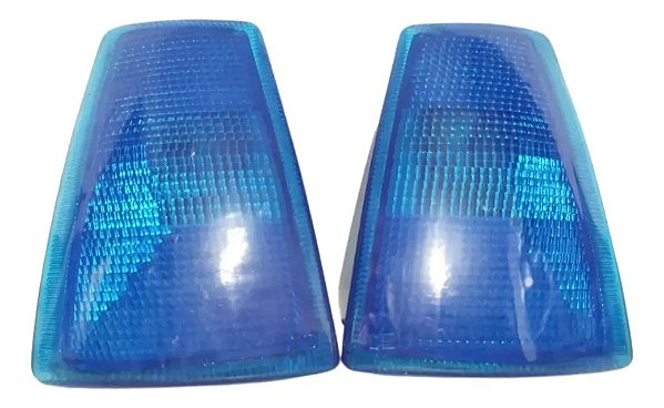 Par Pisca Seta Kadett Colors Line Azul Raríssimo De Época