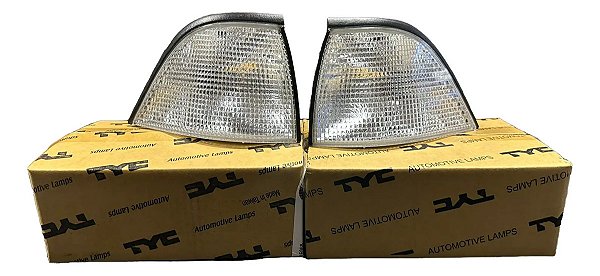 Par Pisca Cristal Bmw E36 Serie 3 Coupe 91 / 97 Original Tyc Cristal