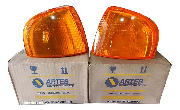 Par Pisca Seta Vw Gol Bola G2 95 / 99 Âmbar Original Arteb