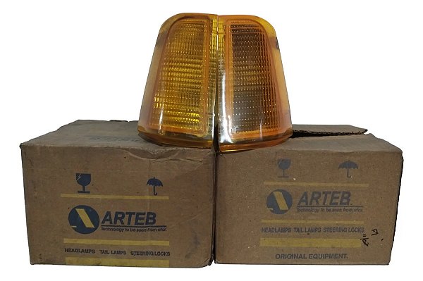 Par Pisca Seta Gm Chevette 83 / 92 Amarelo Arteb Original