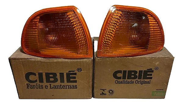 Par Pisca Seta Palio Âmbar Cibiê Original 96 / 2001 Âmbar