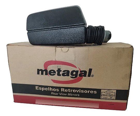 Retrovisor Gm Chevette 83 / 86 Fixo Direito Original Metagal