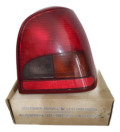 Lanterna Traseira Vw Gol Bola G2 95/99 L/d Arteb Original  Direito Fumê