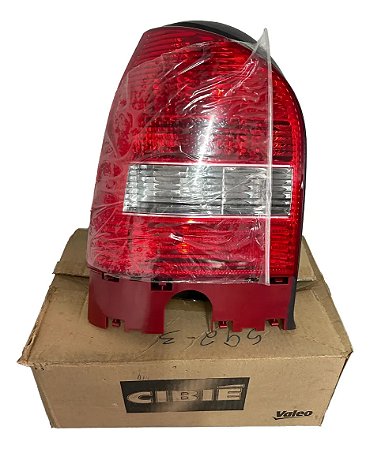 Lanterna Traseira Vw Polo Hatch 2002/2006 Le Original Valeo Esquerdo/motorista Bicolor