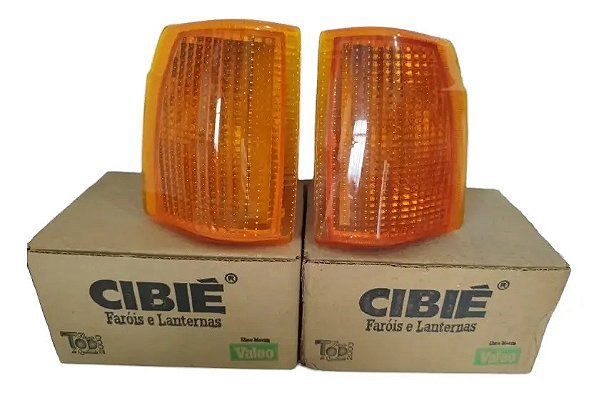 Par Pisca Seta Vw Gol Voyage 87 / 90 Âmbar Original Cibie
