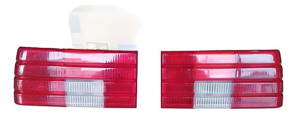 Par Lanterna Traseira Gm Monza 82 / 84 Rubi Original Carto Ambos Lados Rubi
