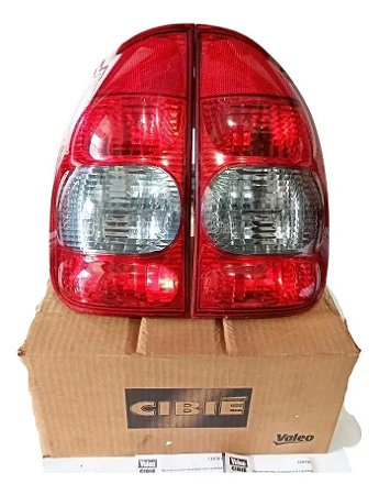 Par Lanterna Traseira Gm Corsa 4p 99/02 Cibié Original Nova  Esquerdo Bicolor Original