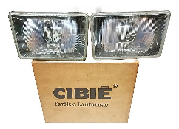Par Farol Fiat 147 Europa 80 / 83 Panorama Original Cibié  Esquerdo