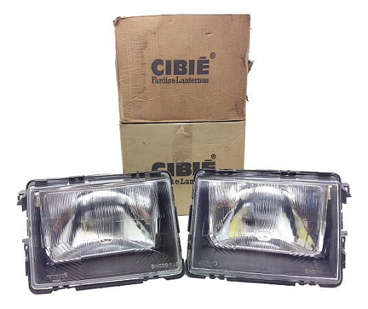 Par Farol Gm Chevette Chevy Marajó 83 A 93 Original Cibié  Direito
