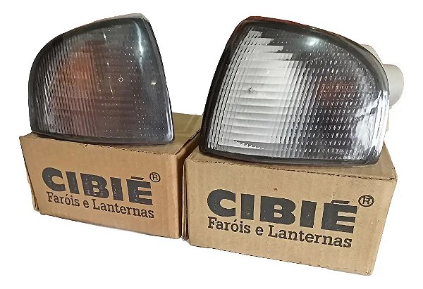 Par Pisca Seta Vw Gol 95 / 99 G2 Gti Tsi Atlanta Cibié Fumê Fumê