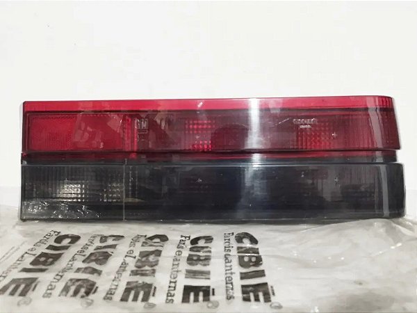 Lanterna Traseira Opala 88 / 92 Cibié Fumê Logo Gm Original Direito Fumê