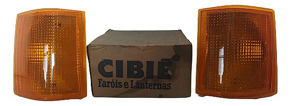 Par Pisca Seta D20 Bonanza Âmbar Cibié Original Logo Gm